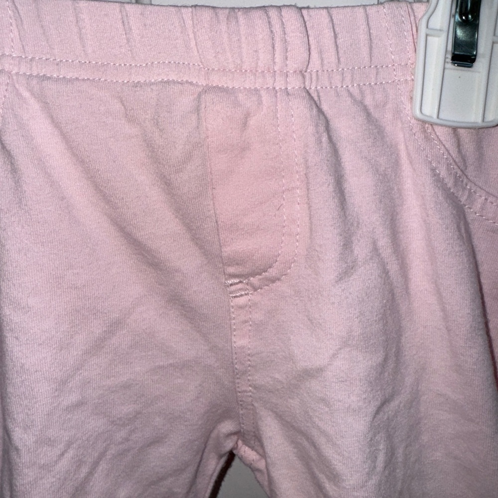 First Impressions 3T Girls Light Pink Bermuda Soft Shorts - Picture 2 of 5
